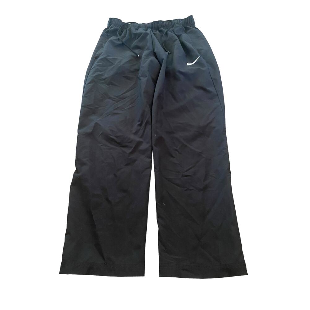 Nike Dry-Fit Black Drawstring Wide-Leg Athletic Pants Size XL